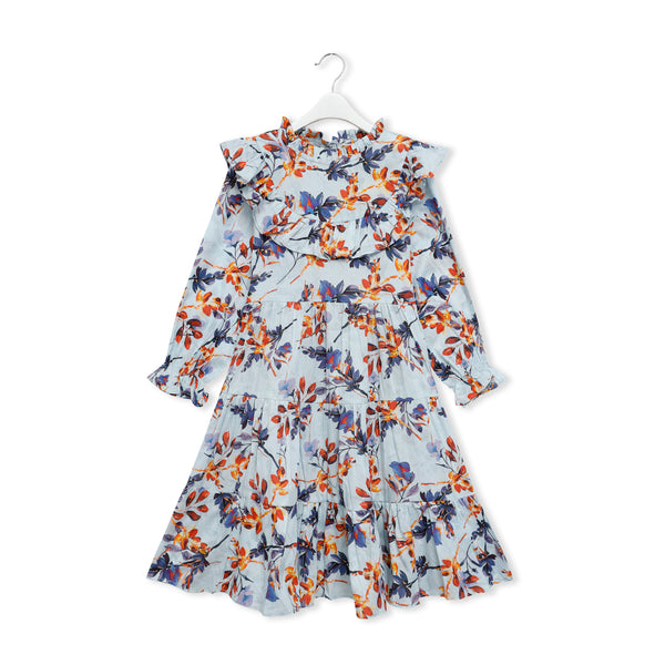 Lilac Blue Lawn Dress